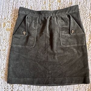 Brooks Brothers Forrest green corduroy skirt  NWT